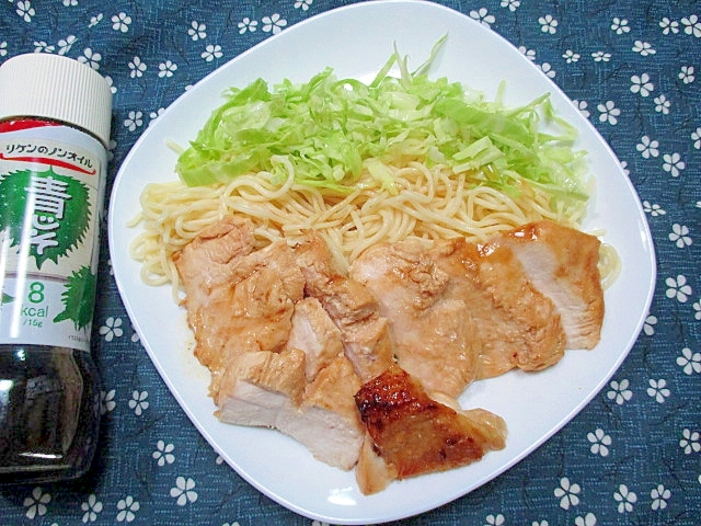 【青じそ】グリルチキンのサラダ風スパゲティ レシピ・作り方 by けいちゃん088|楽天レシピ